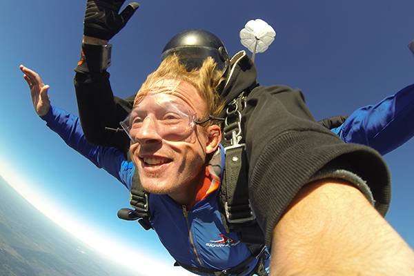 nels ultrarunner skydive