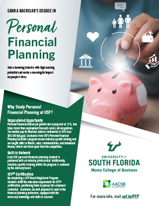 Personal Financial Planning flyer
