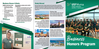 Business Honors Program brochure