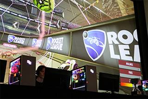 Video game screen