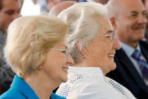 Kate Tiedemann and Ellen Cotton