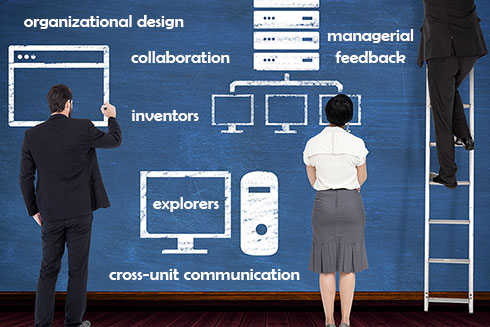 image of organizational design study