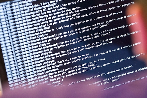 image of cyber threat lab