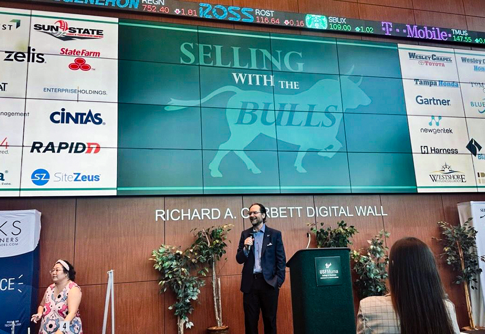 image of rob hammond at selling with the bulls