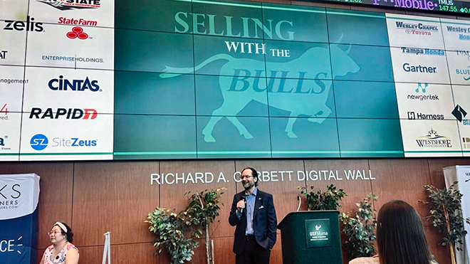 image of rob hammond at selling with the bulls