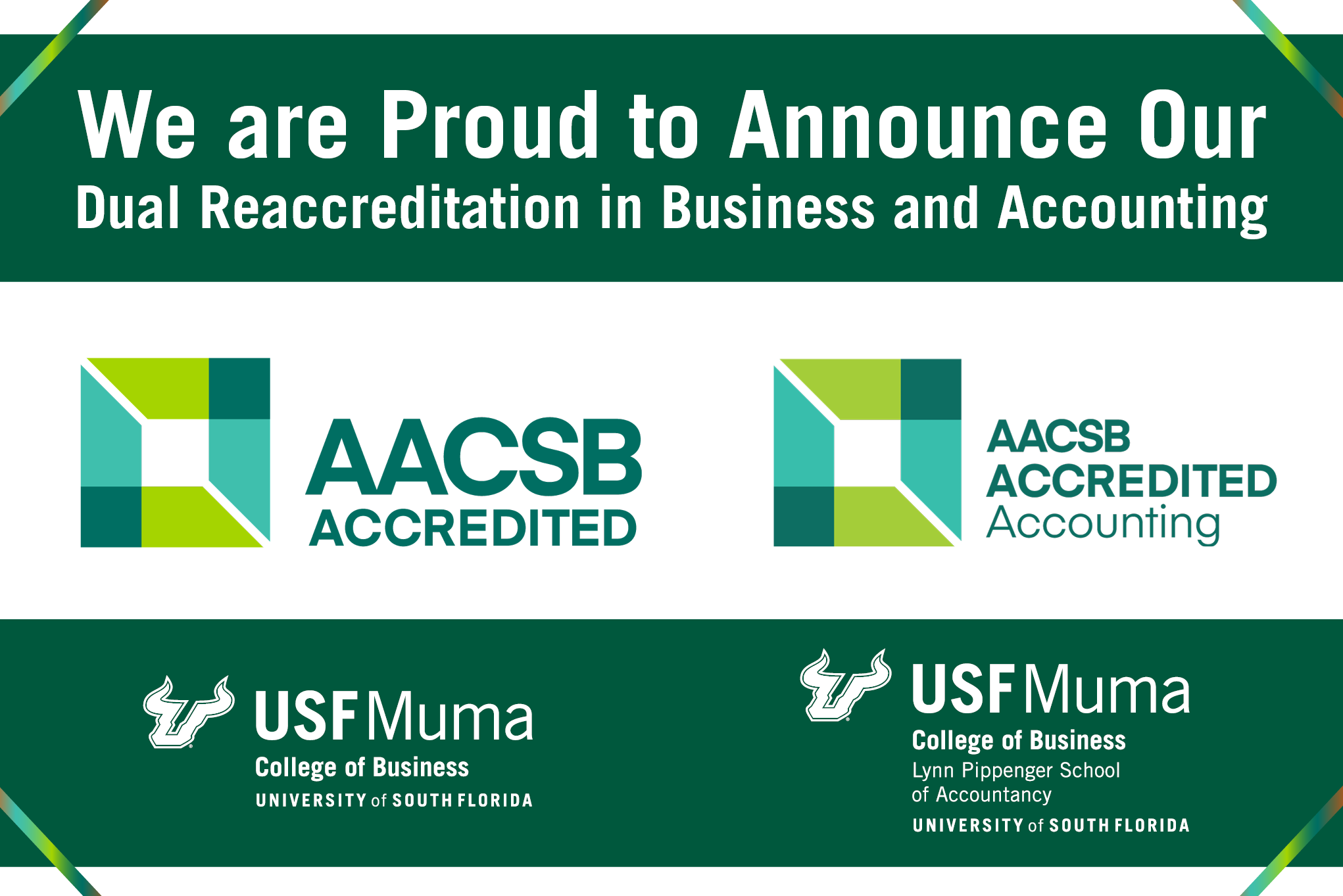 image of aacsb reaccreditation graphic