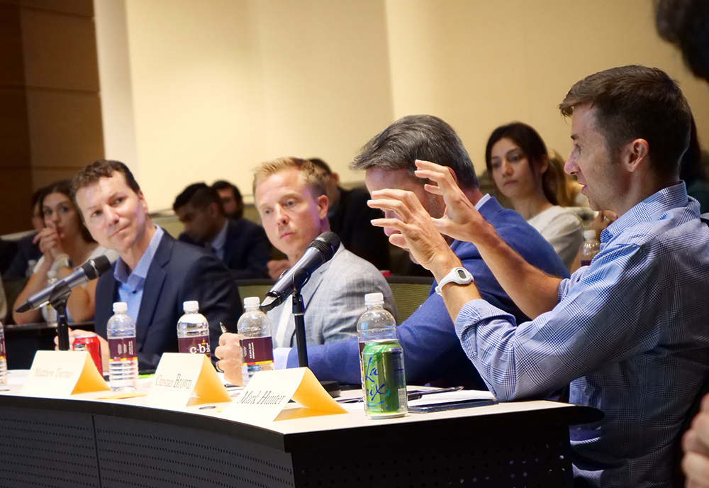 image of judges at florida blue pitch competition
