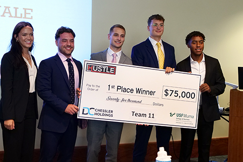 image of hustle competition winners