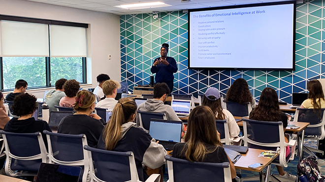 image of class in bellini center