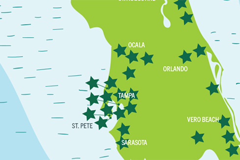 image of map of florida