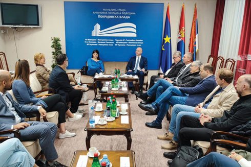 image of serbian partnership meeting
