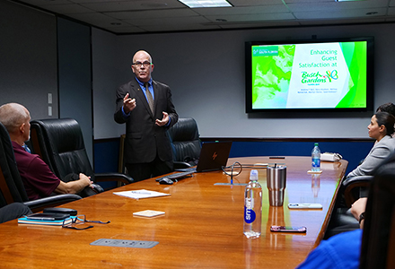 image of busch gardens presentation