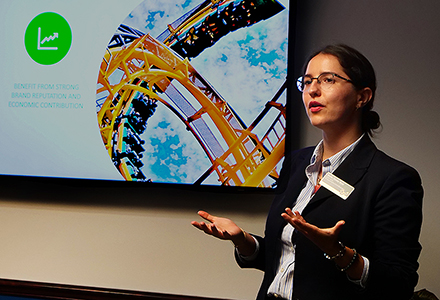 image of presentation at busch gardens