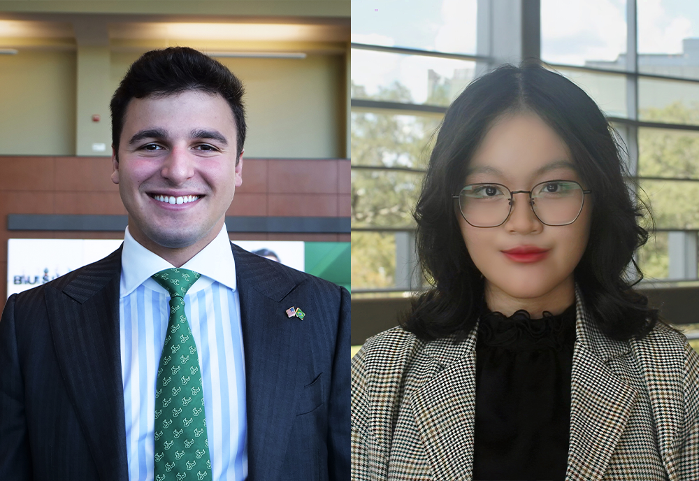 Gabriel Mocelin and Linh Nguyen