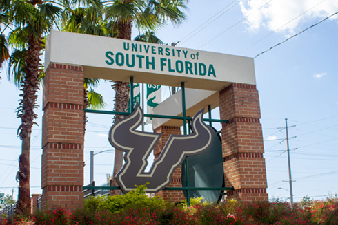 image of usf sign