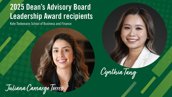 2025 dean's advisory board leadership award recipients