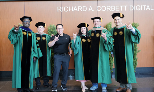online dba cohort at graduation