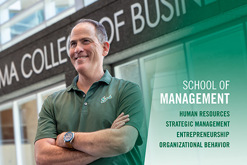 Ed Tomlinson, interim director for the new School of Management