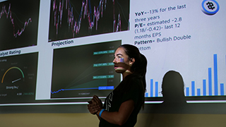 Students present their stock picks