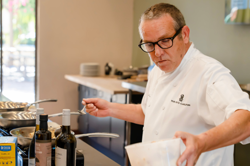 ritz carlton pasta demonstration