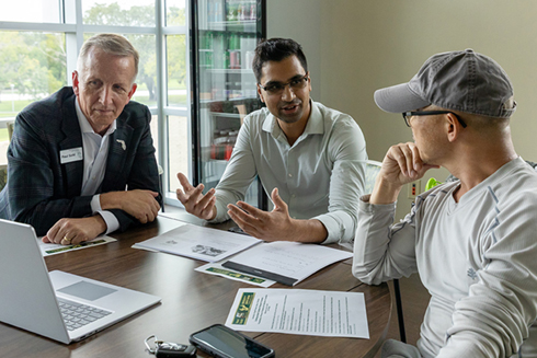 faculty meeting about research