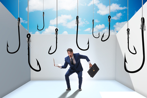 employee dodging fish hooks