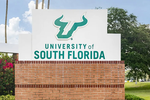 usf entrance sign