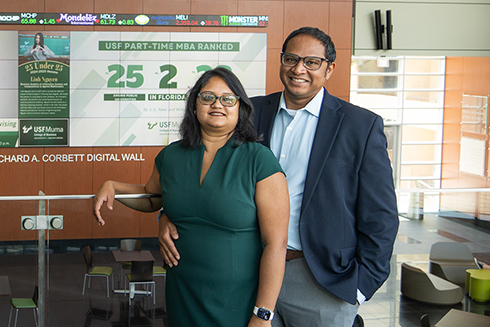 Mayuri Sarkar and Vijay Puvvada