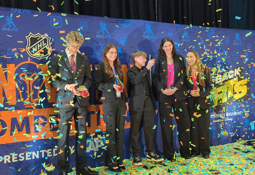 Vinik Sport & Entertainment Management team at nhl innovation competition