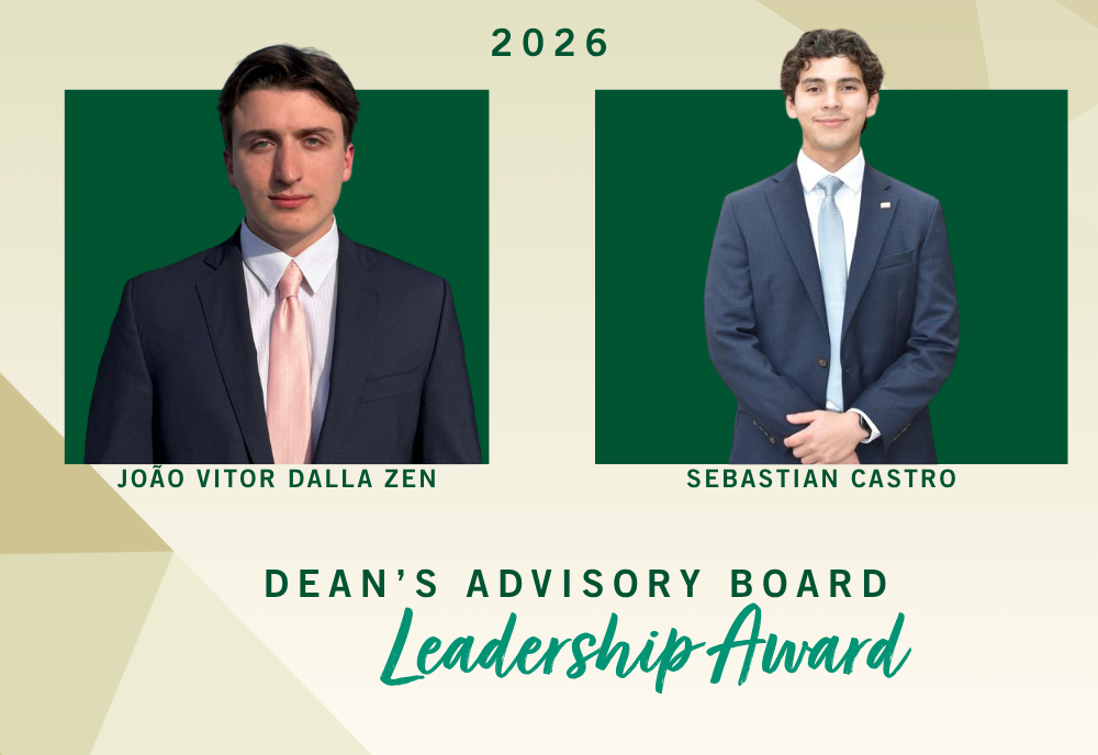 dean's advisory board leadership award