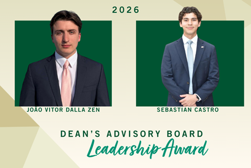 dean's advisory board leadership award