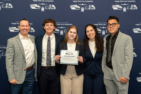 student supply chain management team