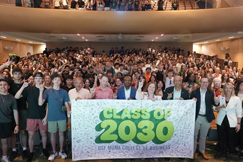class of 2030 group picture