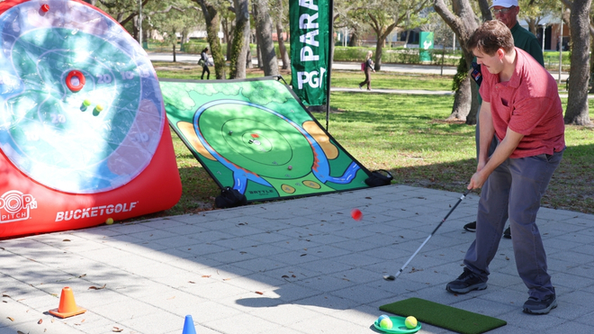 Golf industry pros tee up career opportunities for USF students graphic
