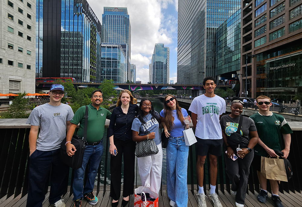 For four weeks in July, Muma College of Business students took their learning beyond the classroom through immersive experiences across London.