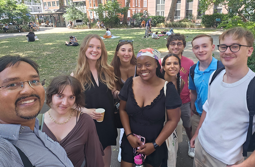 Muma College of Business students visit London