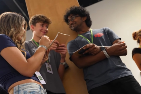 Students engage at the summer camp