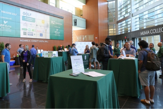 Expo wide-shot