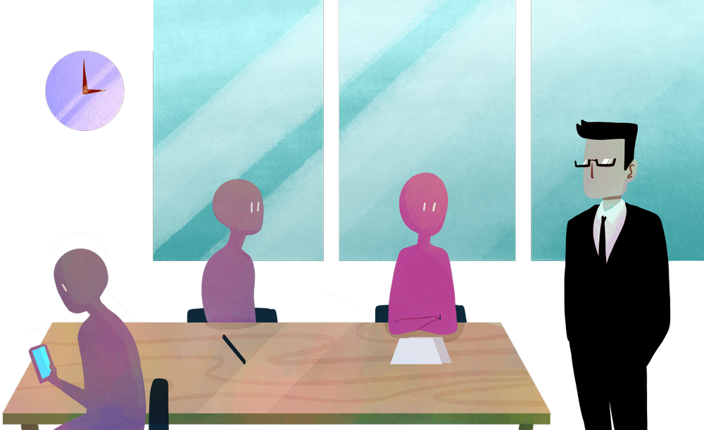 office scene