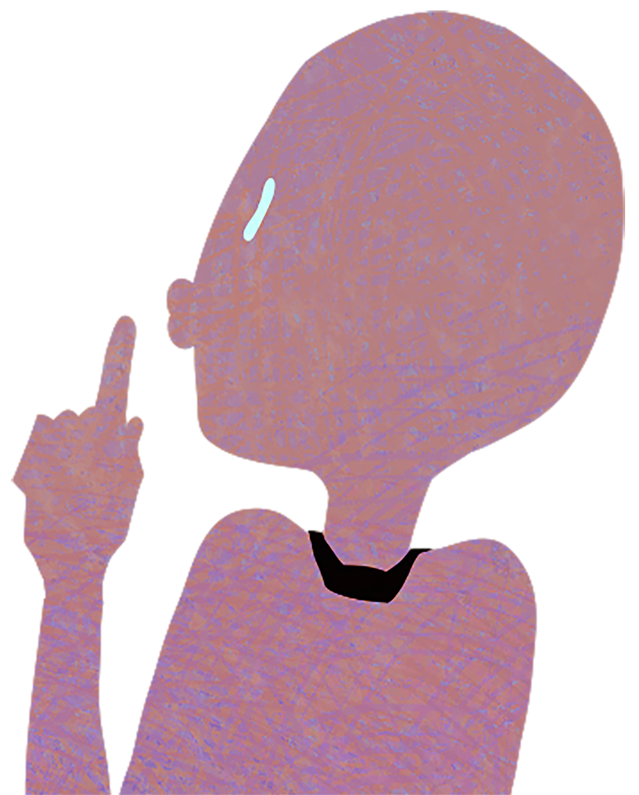 person looking up