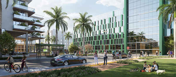 Rendering of Fletcher District