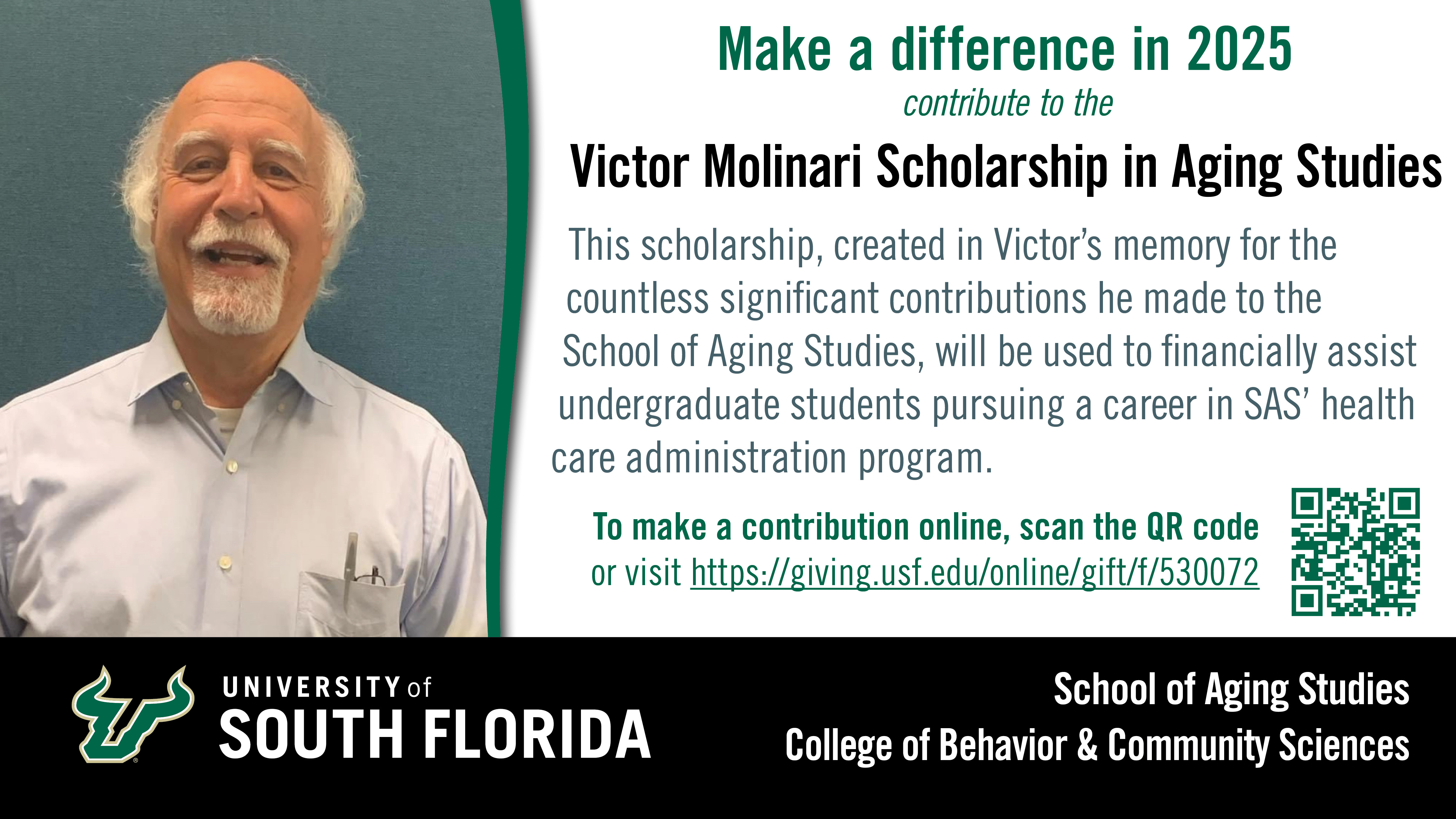 Victor Molinari Scholarship