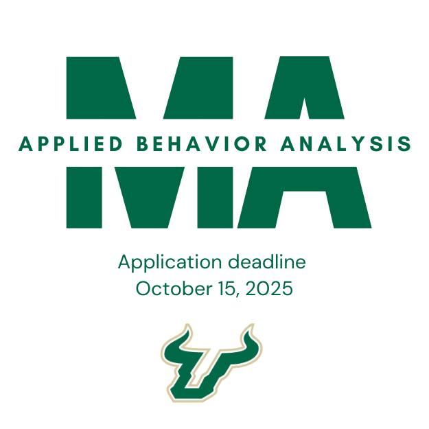 USF’s Online MA in ABA October 15th Deadline