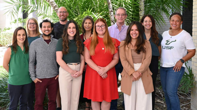 ABA faculty and staff at USF
