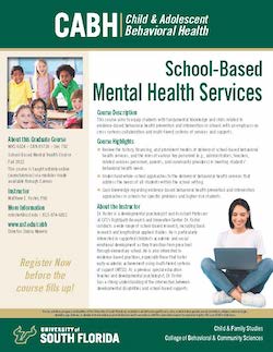 School Based Mental Health Services Course