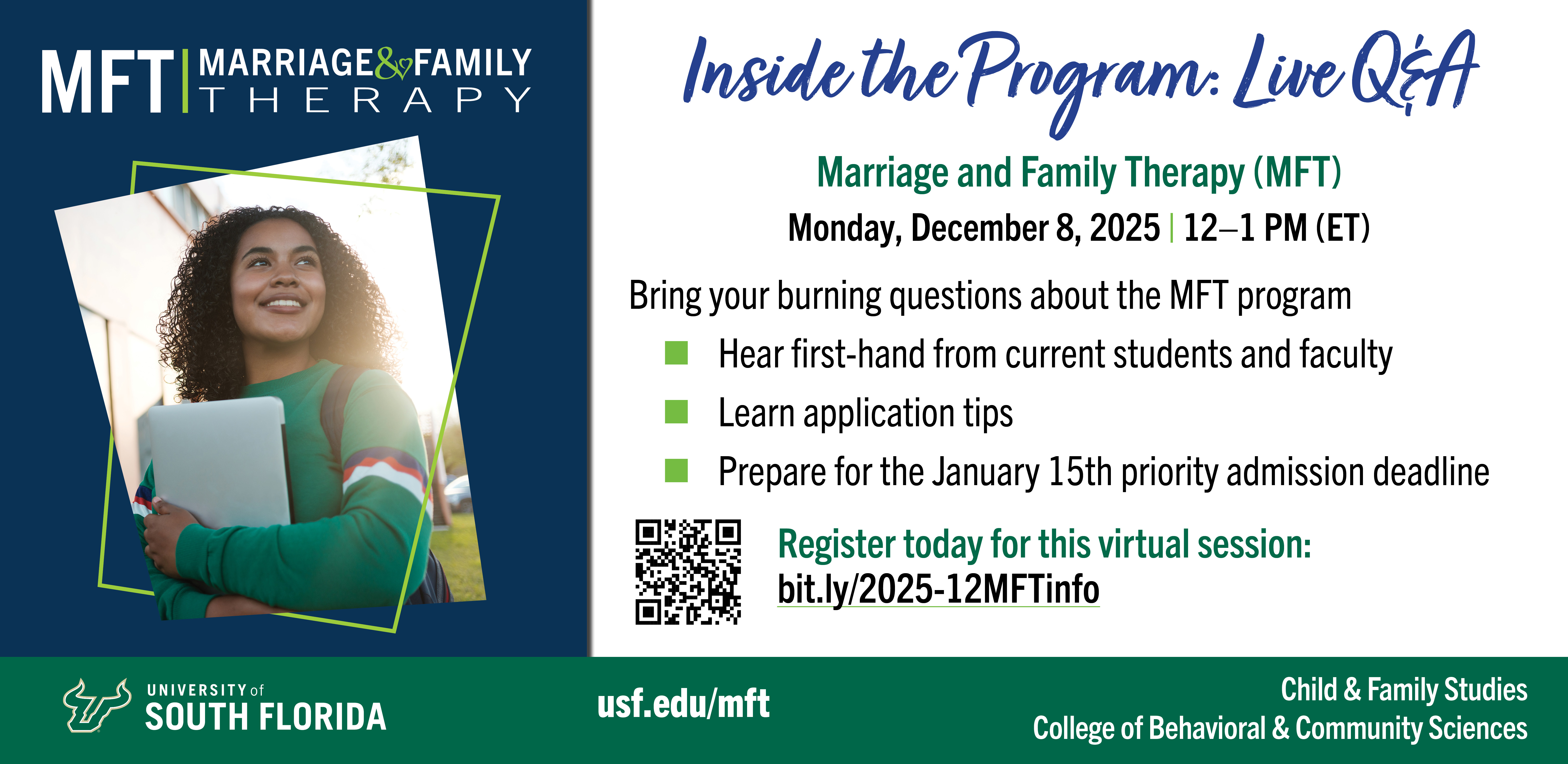 MFT Q & A Session December 8th