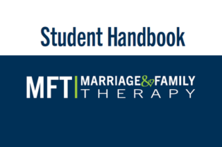 Student Handbook MFT Marriage and Family Therapy