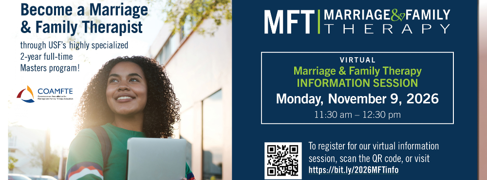 MFT virtual information session Monday, November 9
