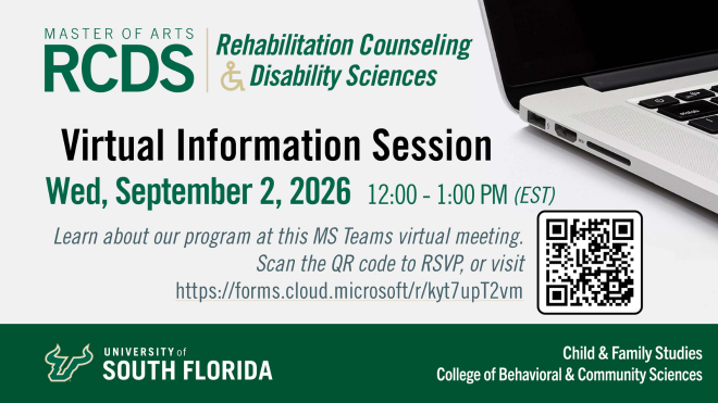 USF RCDS Virtual Information session September 2,2026