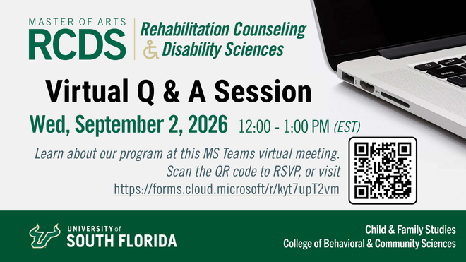 USF RCDS Virtual Information session September 2,2026